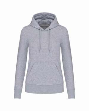 sweat éco responsable femme gris chiné