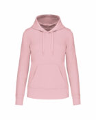 sweat éco responsable femme rose pale