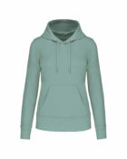 sweat éco responsable femme vert clair