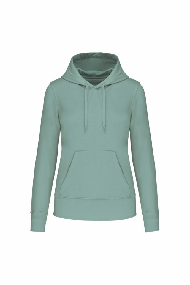 sweat éco responsable femme vert clair