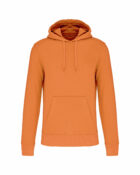 sweat éco responsable enfant orange clair