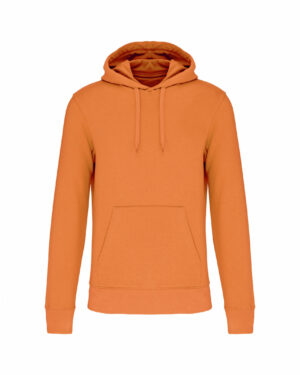 sweat éco responsable enfant orange clair