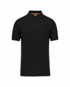 polo écoresponsable homme noir