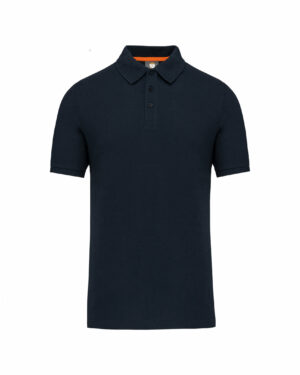 polo écoresponsable homme noir