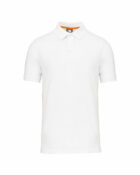 polo écoresponsable homme blanc