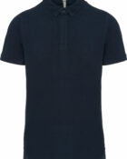 polo manches courtes homme bleu navy
