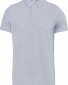 polo manches courtes homme gris