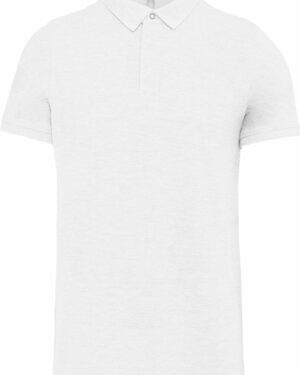 polo manches courtes homme blanc