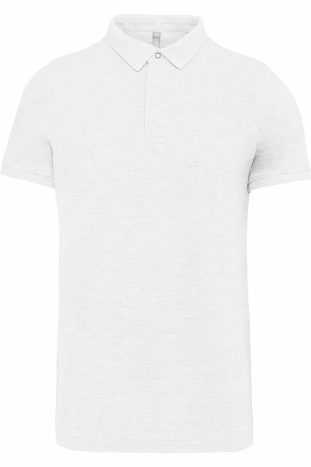 polo manches courtes homme blanc