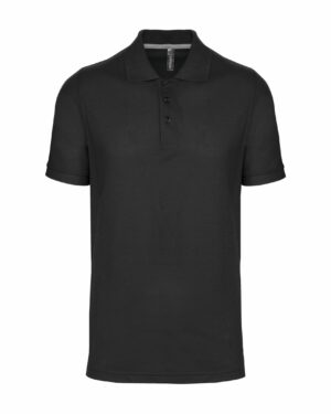 polo manches courtes homme gris sombre
