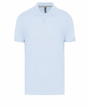 polo manches courtes homme bleu ciel