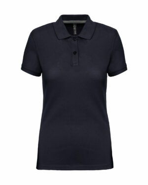 polo manches courtes navy femme
