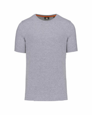 T-shirt gris shiné