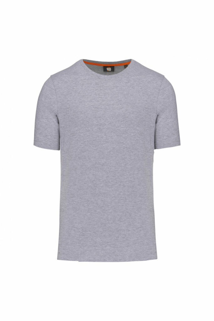 T-shirt gris shiné