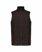 bodywarmer noir et rouge