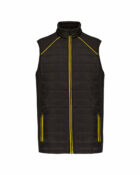 bodywarmer noir et jaune