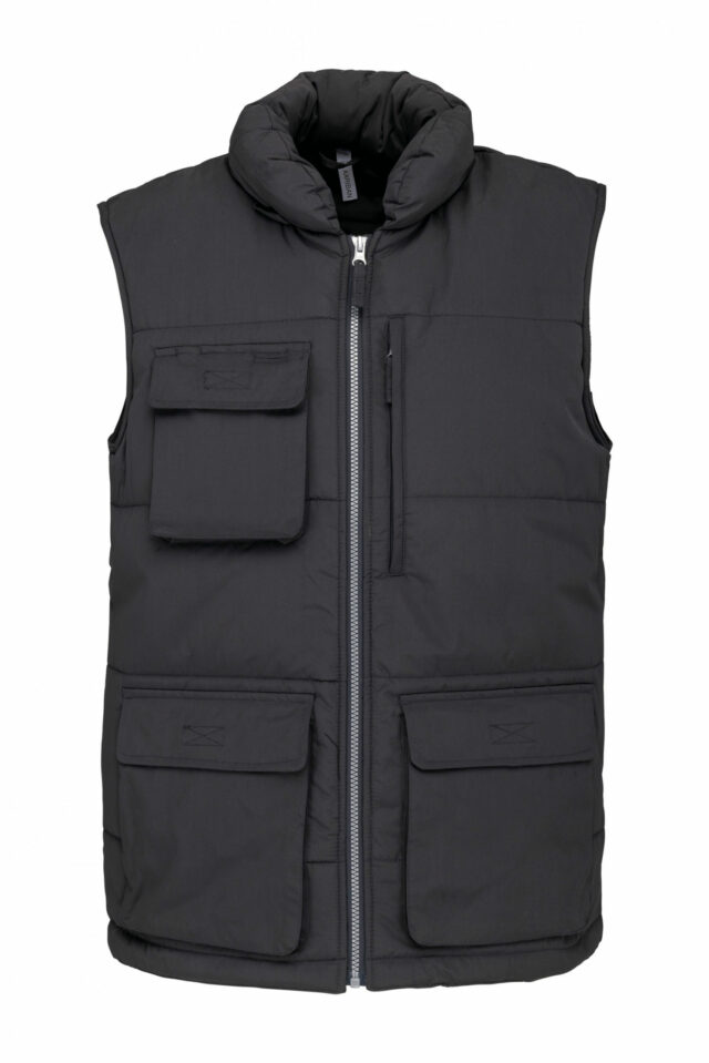 bodywarmer gris sombre