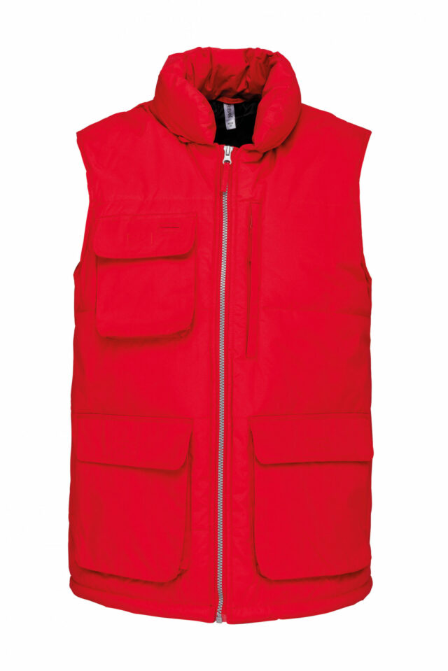 bodywarmer rouge