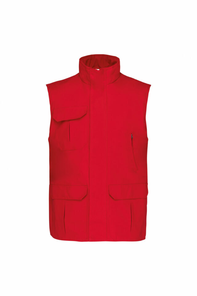 bodywarmer rouge