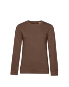 Pull femme marron caramel