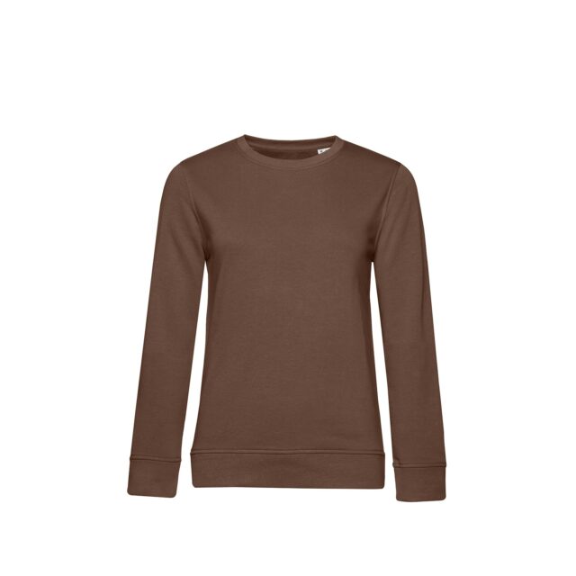Pull femme marron caramel