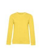 Pull femme jaune citron