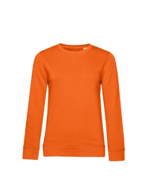Pull femme orange clair