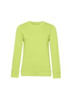 pull femme vert citron