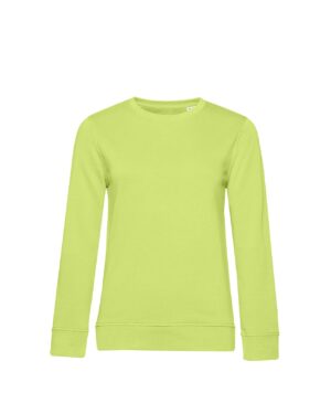 pull femme vert citron