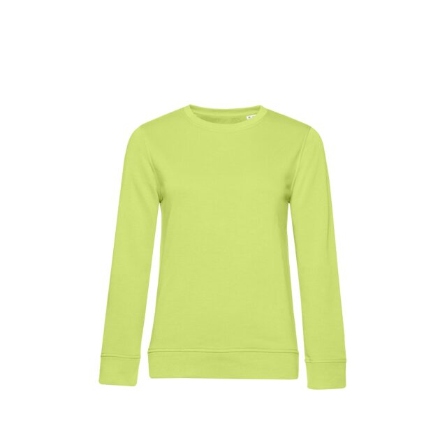 pull femme vert citron