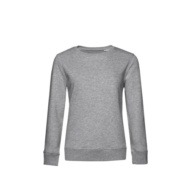 Pull femme gris clair chiné