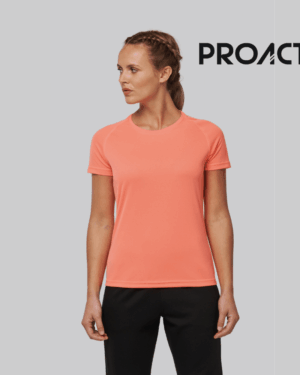 t-shirt de sport basique pour femme à personnaliser