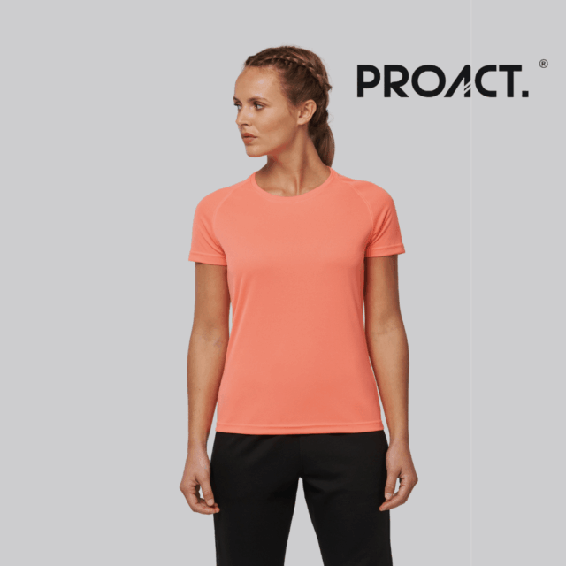 t-shirt de sport basique pour femme à personnaliser
