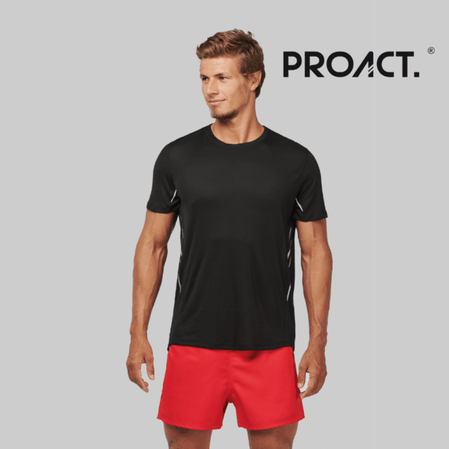 t-shirt de sport bi-matière à personnaliser