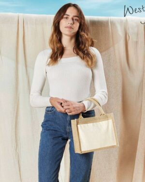 mini sac en toile à personnaliser