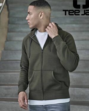 sweatshirt à capuche zippé homme à personnaliser