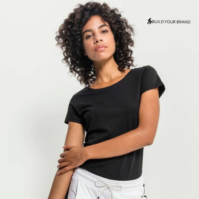 t-shirt col large femme à personnaliser