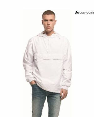 veste imperméable 1/4 zippé à personnaliser