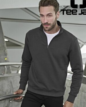 sweat 1/4 zippé homme à personnaliser