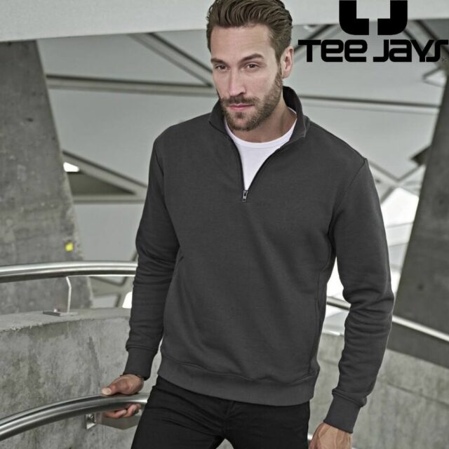 sweat 1/4 zippé homme à personnaliser