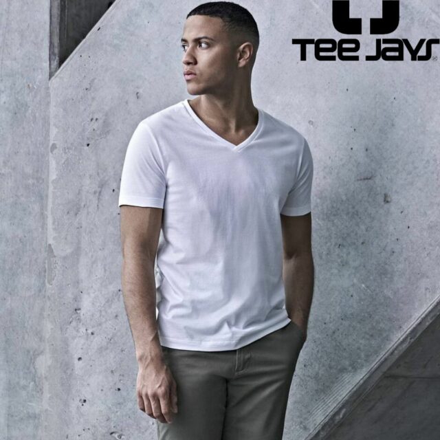 t-shit col V homme à personnaliser