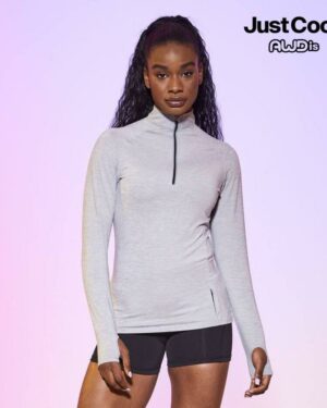 sweat moulant 1/4 zippé à personnaliser