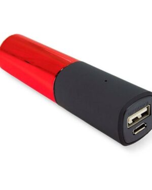 batterie externe rouge à lèvre à personnaliser