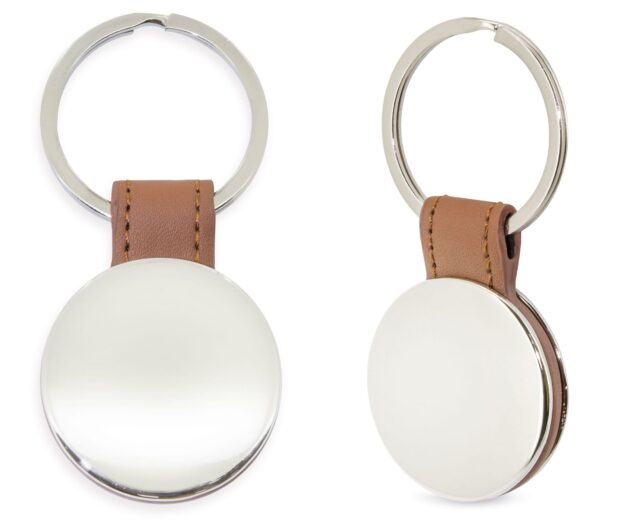 porte-clés blanc à personnaliser