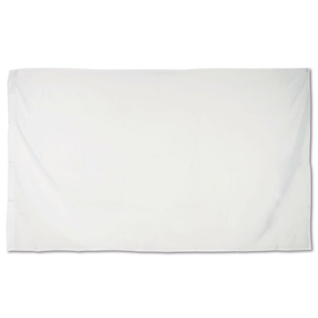 Drapeau blanc à personnaliser