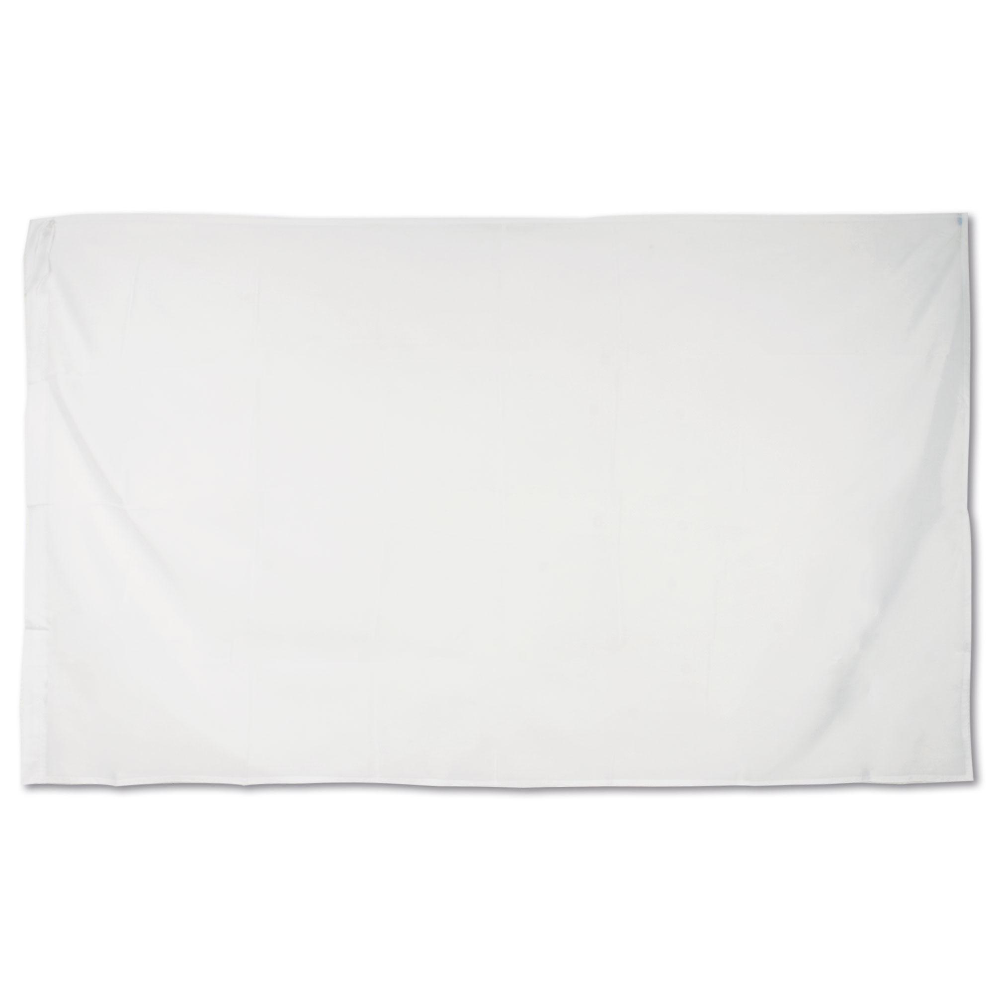Drapeau blanc à personnaliser