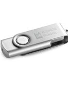 clé USB en Argent à personnaliser