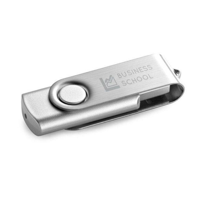 clé USB en Argent à personnaliser