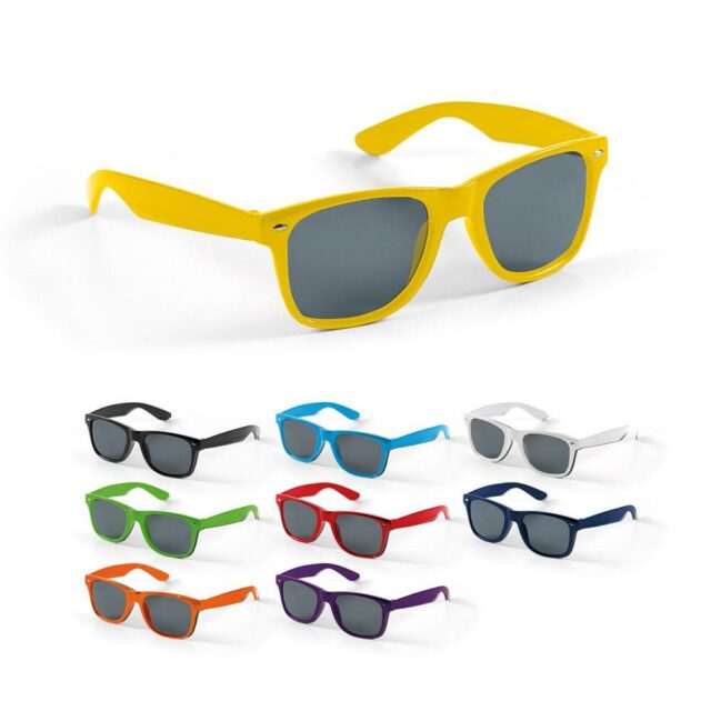 lunettes de soleil en différentes couleurs à personnaliser