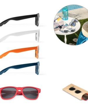 lunettes de soleil colorées à personnaliser